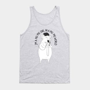 Pig Pig World | Animal Karaoke Collection Tank Top